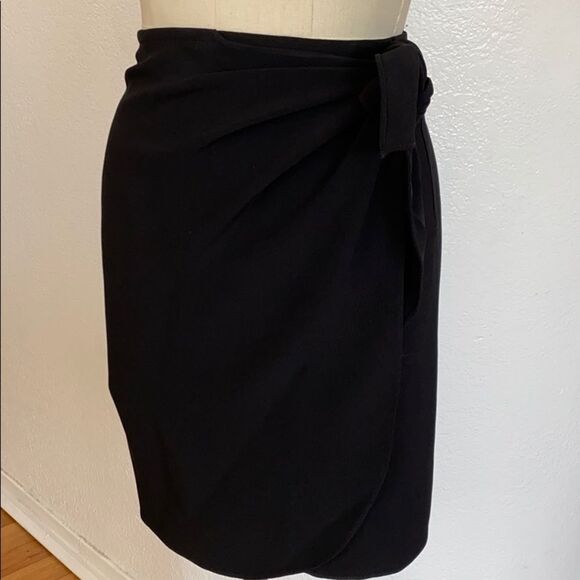 Dkny Dresses & Skirts - Vintage DKNY black ruched side skirt Y2K grunge 2